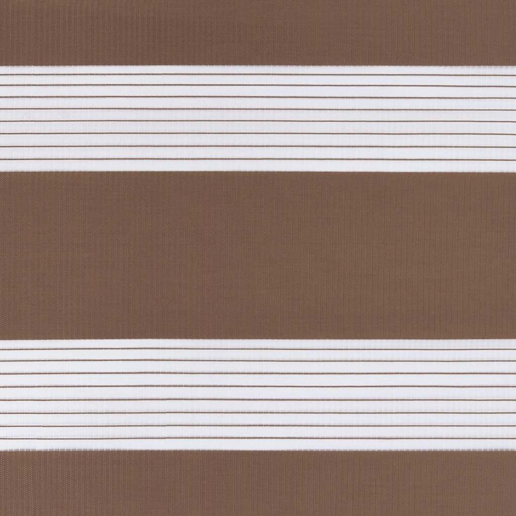Zebra zavjesa smeđa 40x230 cm širina tkanine 35,9 cm poliester