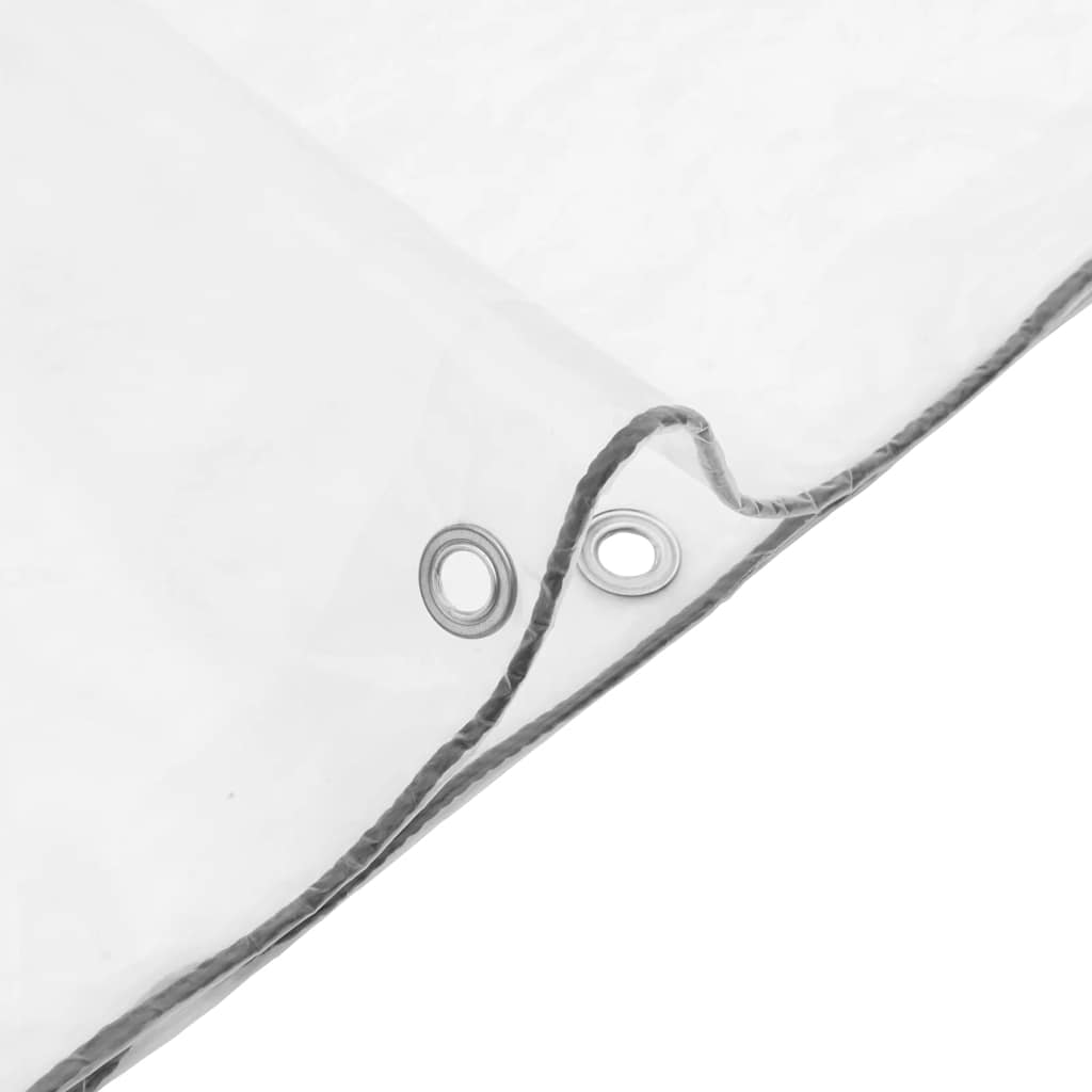 Prozirna cerada s ušicama za vezice 1x6 m polietilen