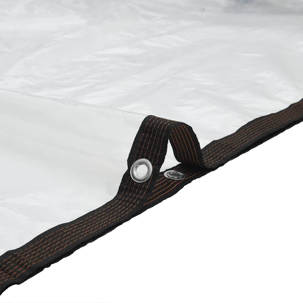 Prozirna cerada s ušicama za vezice 1x8 m polietilen