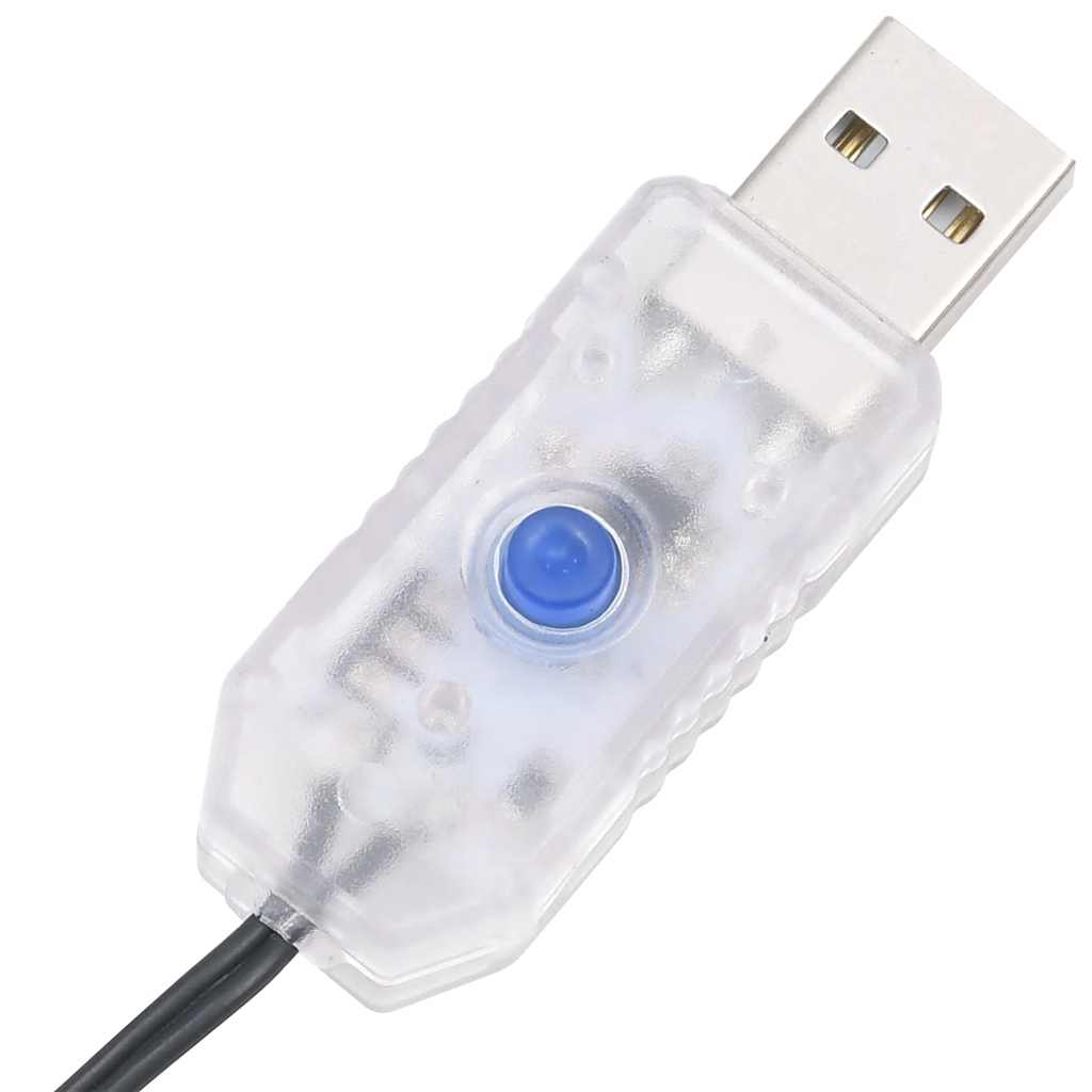 LED božićno drvce 363 LED toplo bijelo 182 cm