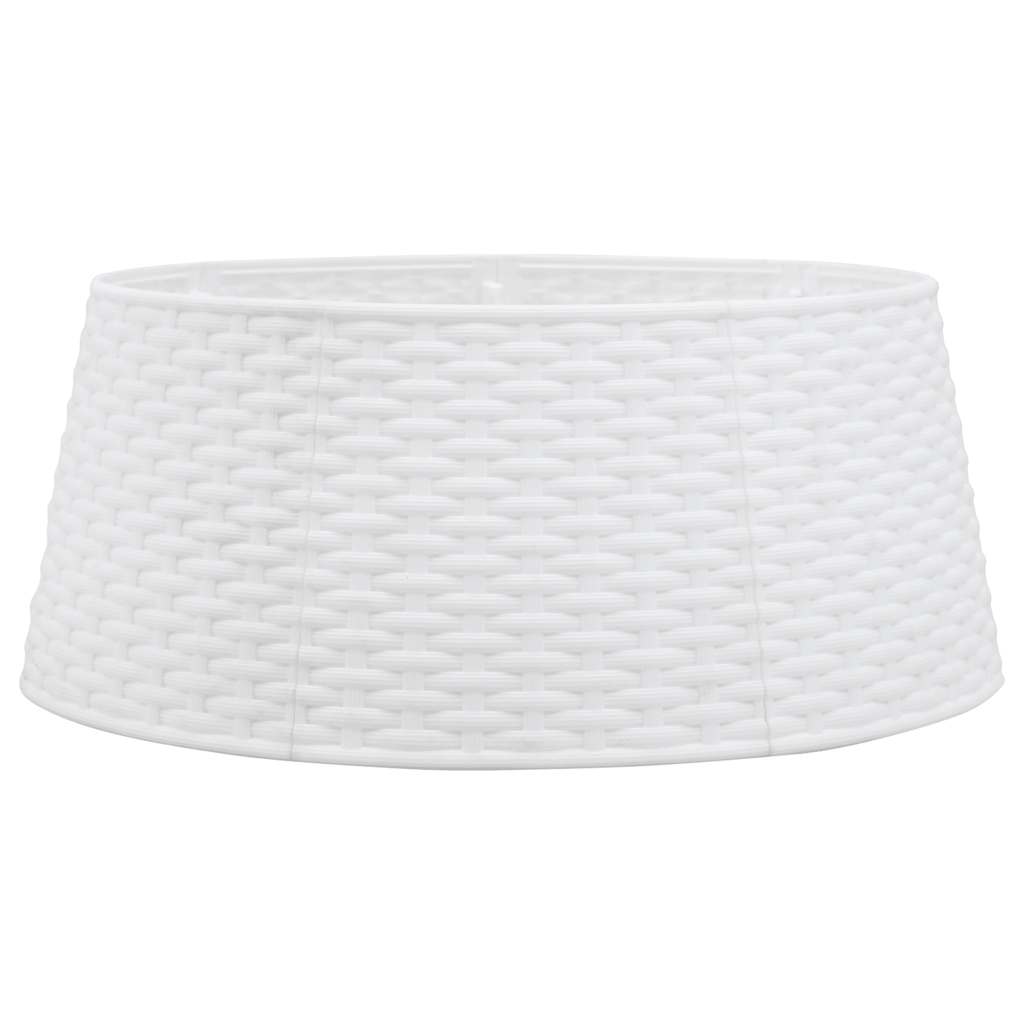 Suknja za božićno drvce bijela Ø56x23 cm plastika