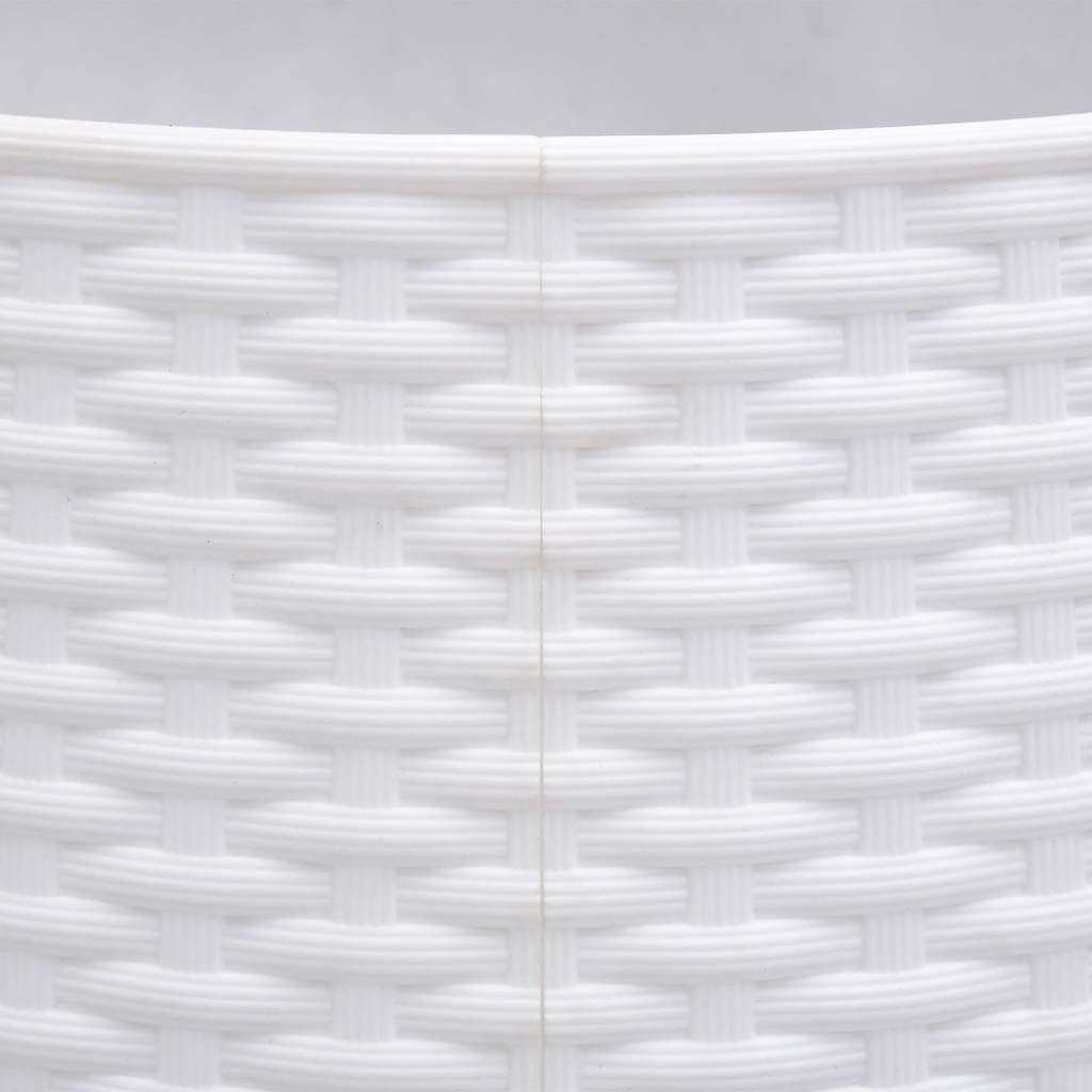 Suknja za božićno drvce bijela Ø56x23 cm plastika
