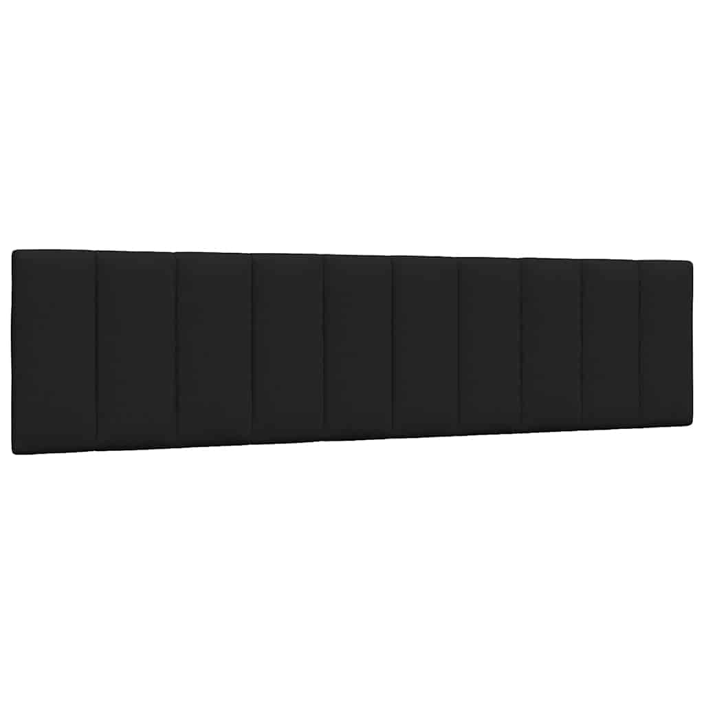 Krevet s madracem Hanko crni 200x200 cm od tkanine