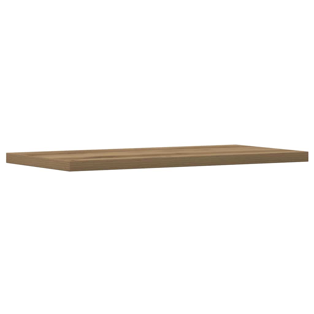 Zidne police 4 kom Artisan hrast 40x20x1,5 cm konstruirano drvo