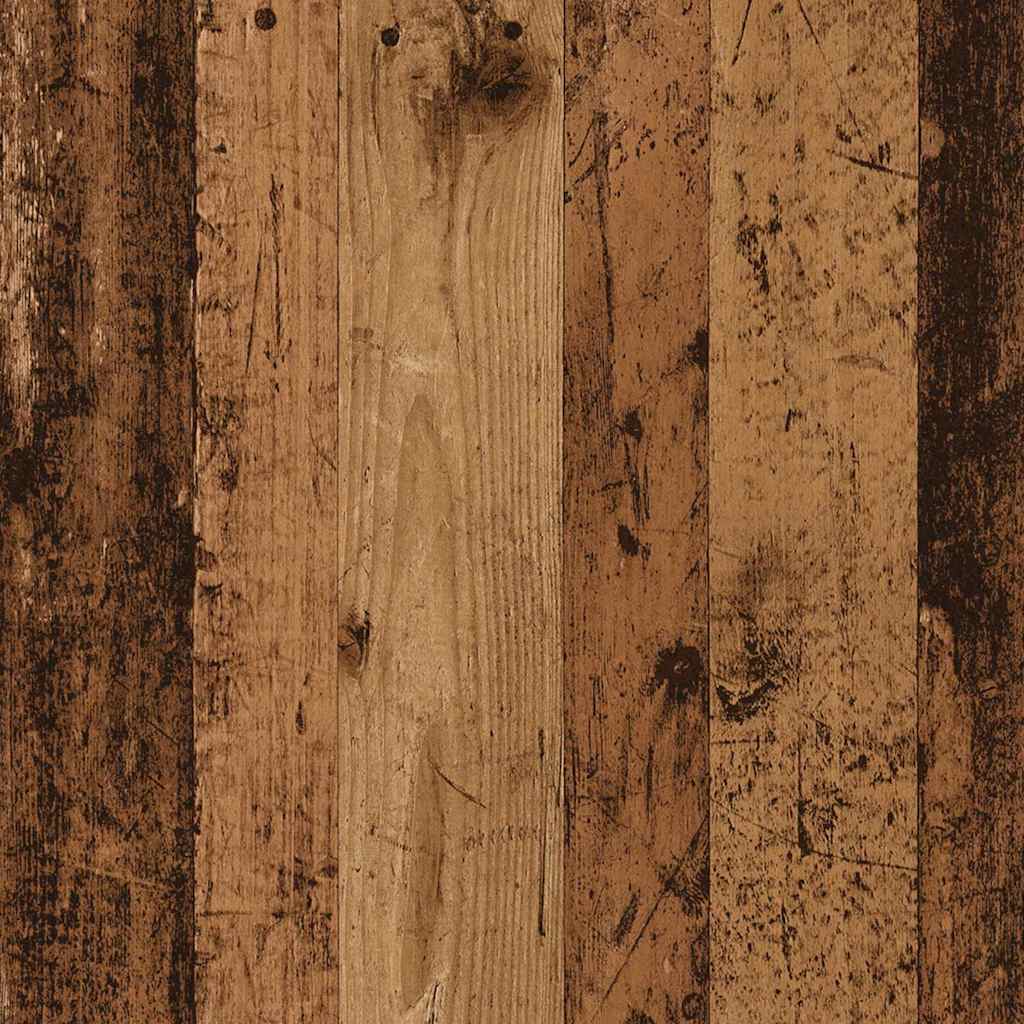 Klub stolić staro drvo 96x50x45 cm inženjerski drvo