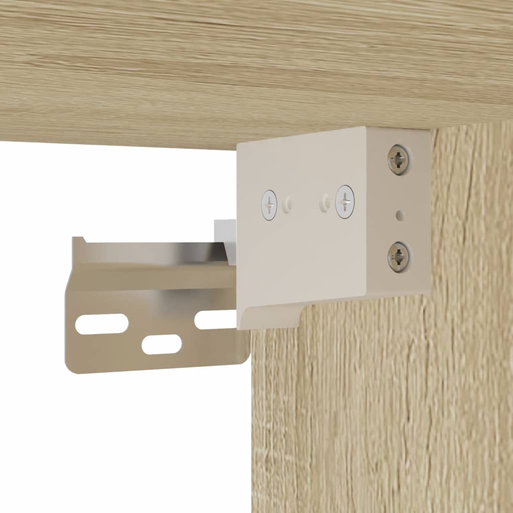 Ormarić za umivaonik boja drva 80x38,5x48 cm konstruirano drvo