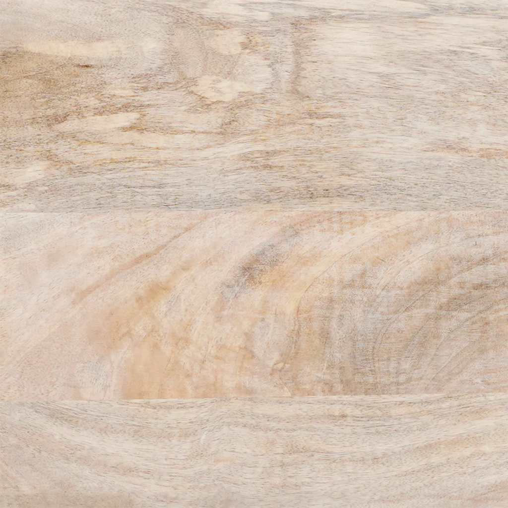 TV ormar Bjeli izbijeljeni 100 x 33 x 46 cm Čvrsto drvo manga