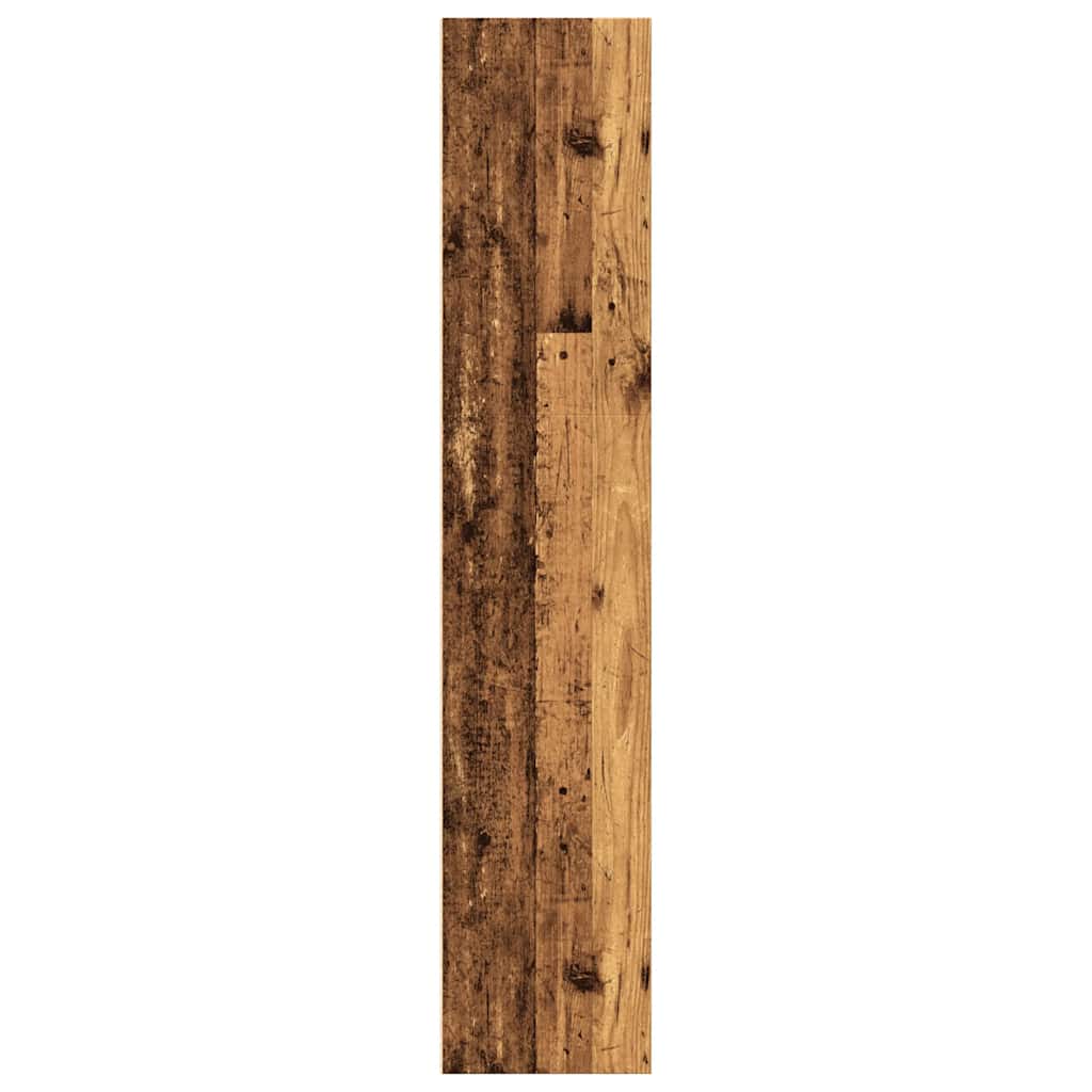 Regal za knjige boja starog drva 60x30x152 cm konstruirano drvo
