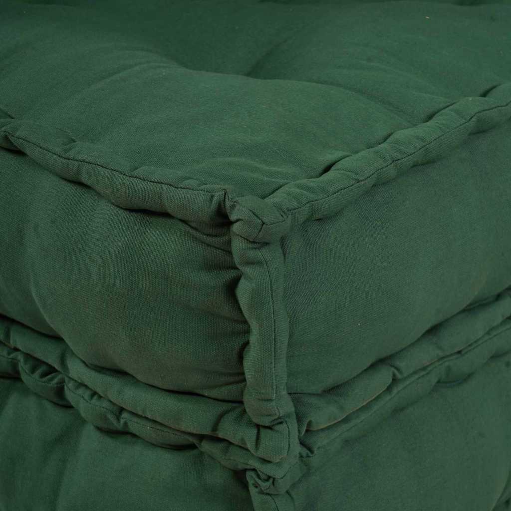 Modularna sofa 4 pcs Zelena Tkanina