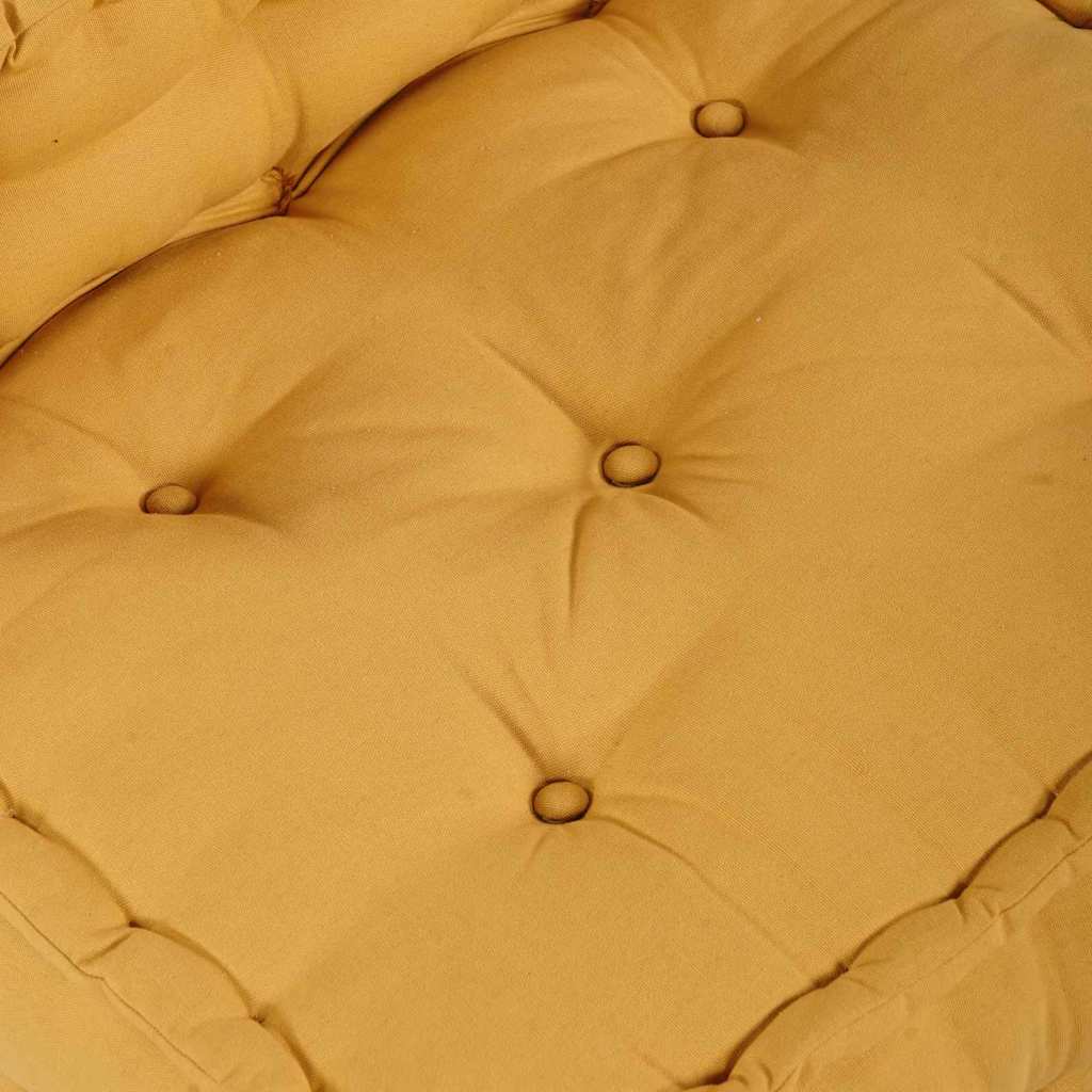 Modularna sofa 4 pcs Žuta Tkanina