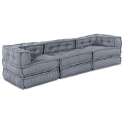 Modularna sofa 3 pcs Siva Tkanina