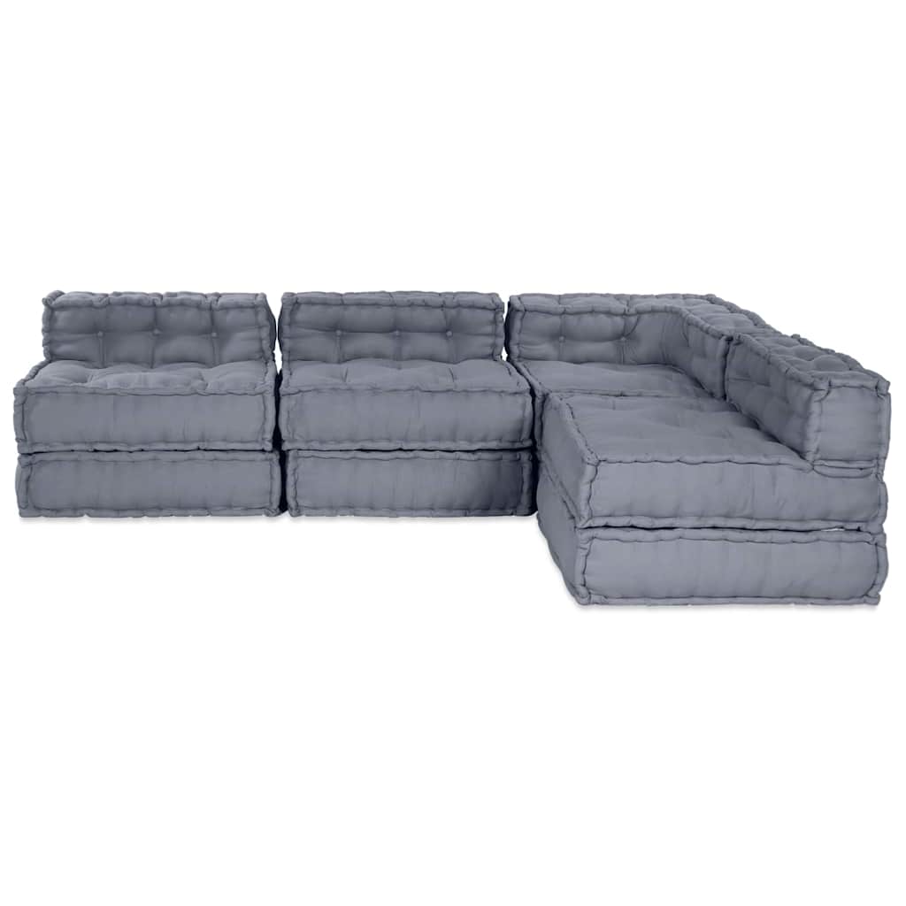 Modularna sofa 4 pcs Siva Tkanina