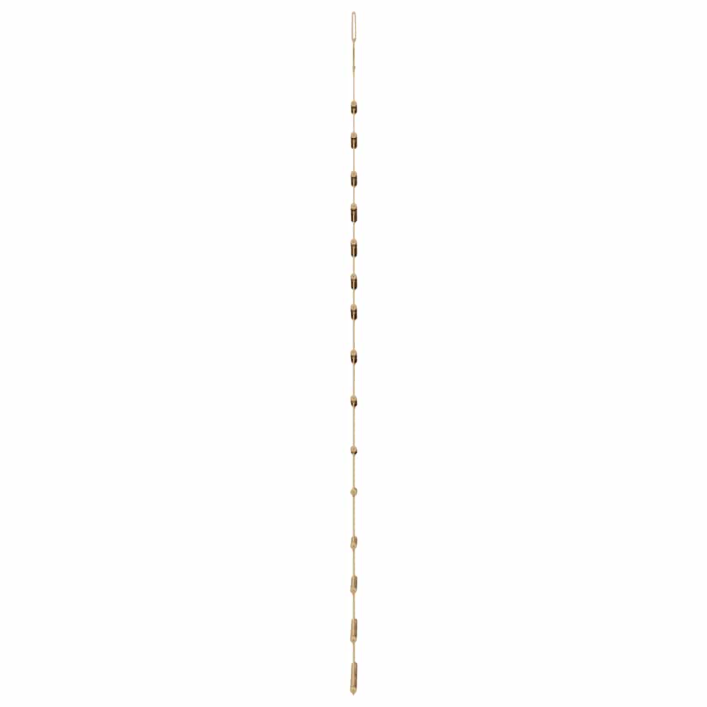 Viseće božićno drvce s vrhom od zvijezde 100 x 210 cm, prirodna grana