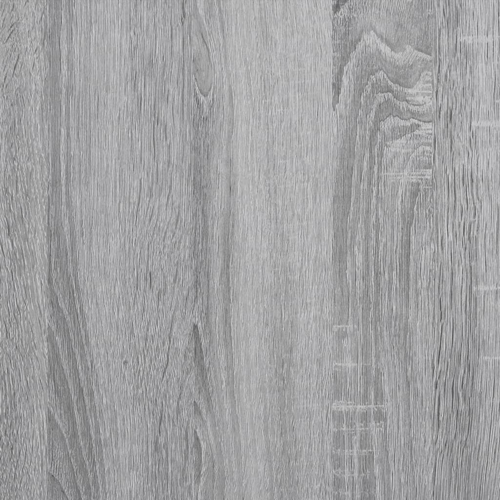 Ormarić z knjige boja hrasta 137,5x29x137,5cm konstruirano drvo