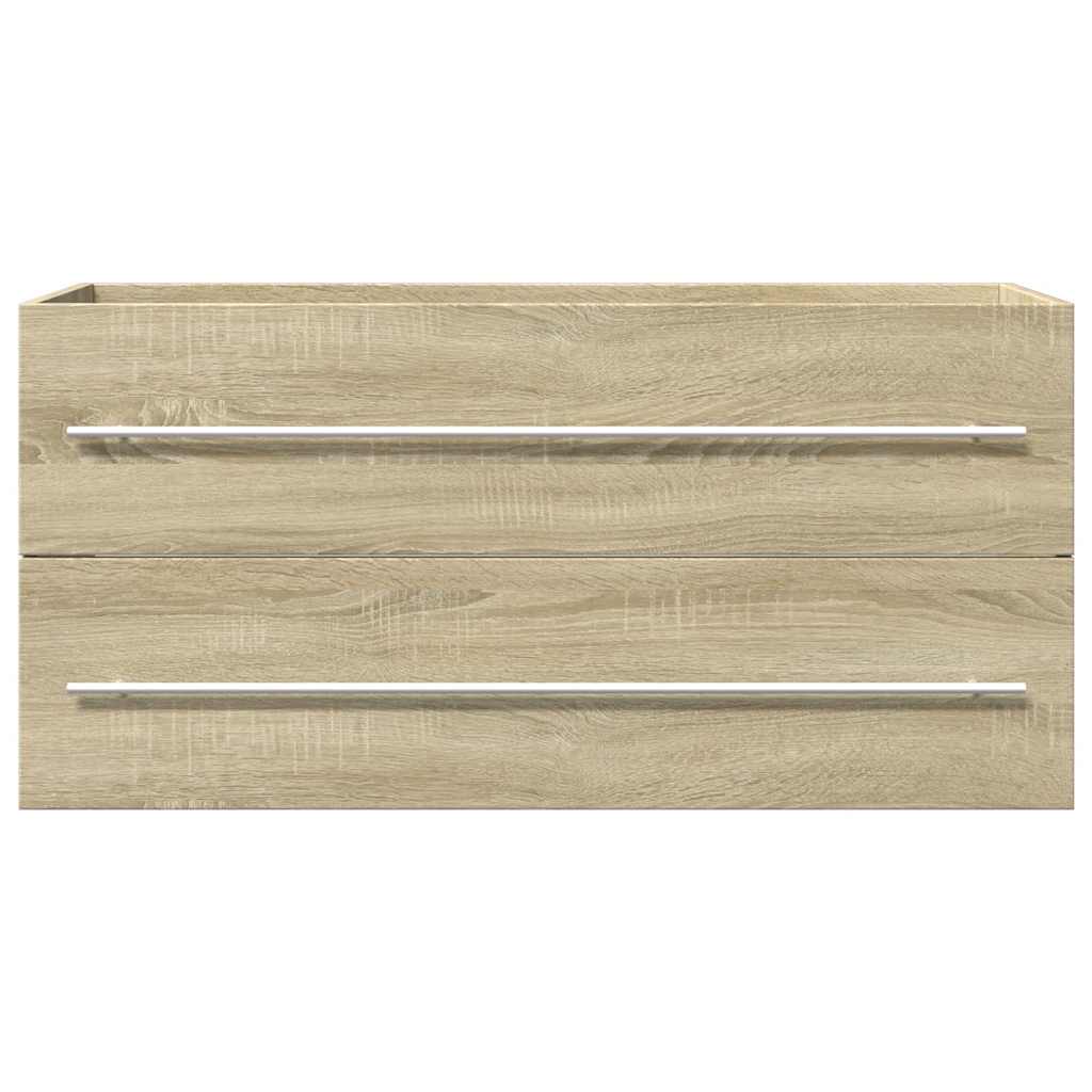 Ormarić za umivaonik boja hrasta sonome 100x38,5x48 cm iverica