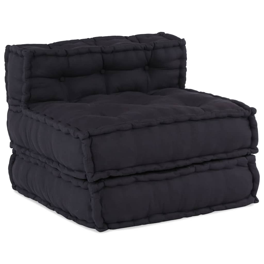 Modularna sofa Antracit 70x70x54 Tkanina