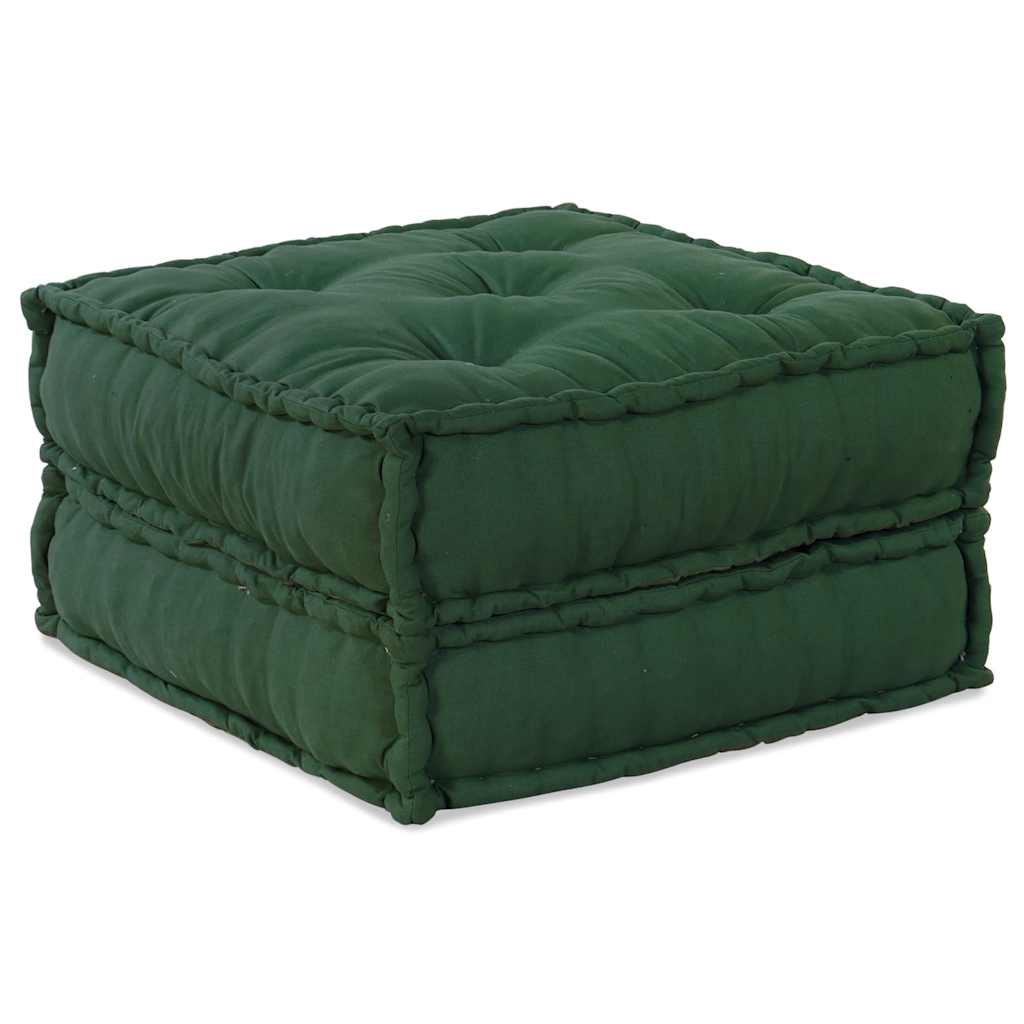 Modularna sofa zelena 70x70x36 tkanina