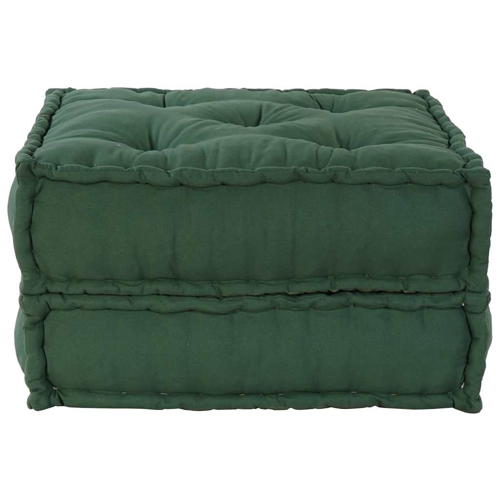 Modularna sofa zelena 70x70x36 tkanina