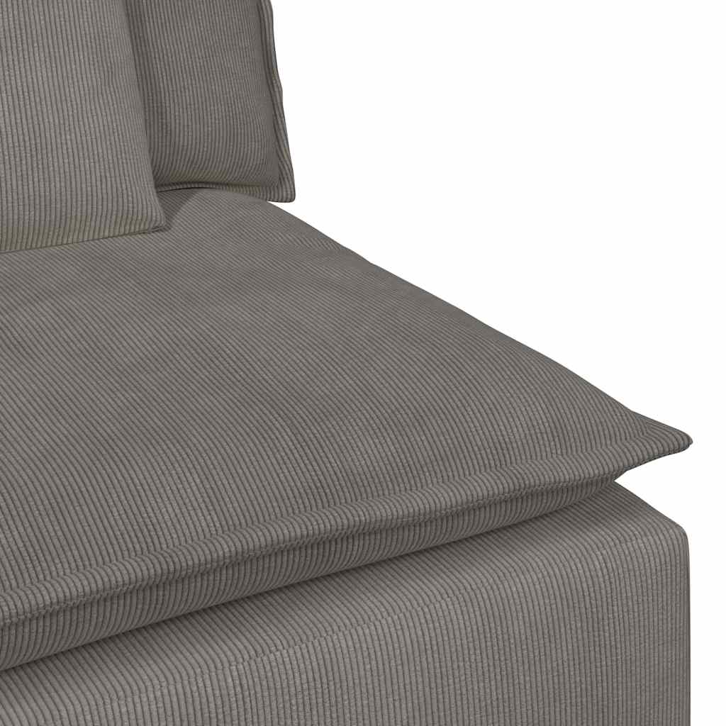 Modularna sofa s jastucima svijetlosiva