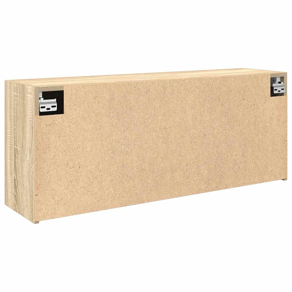 Kupaonski zidni ormarić sonoma hrast 100x25x40 cm izrađeno drvo