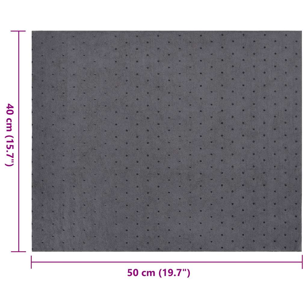 Upijajuće podloge za ulje 25 kom. sive 40x50 cm