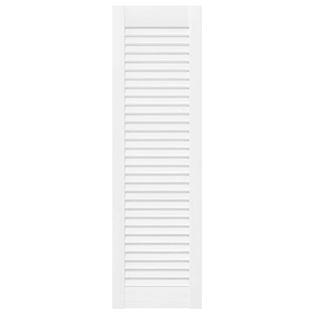 Vrata ormarića Louvred dizajn 2 kom bijela 99x29,5 cm