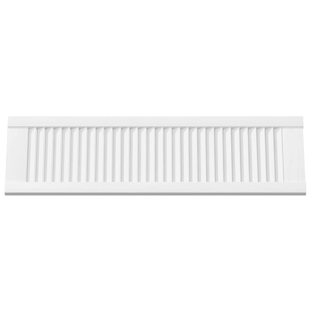 Vrata ormarića Louvred dizajn 2 kom bijela 99x29,5 cm