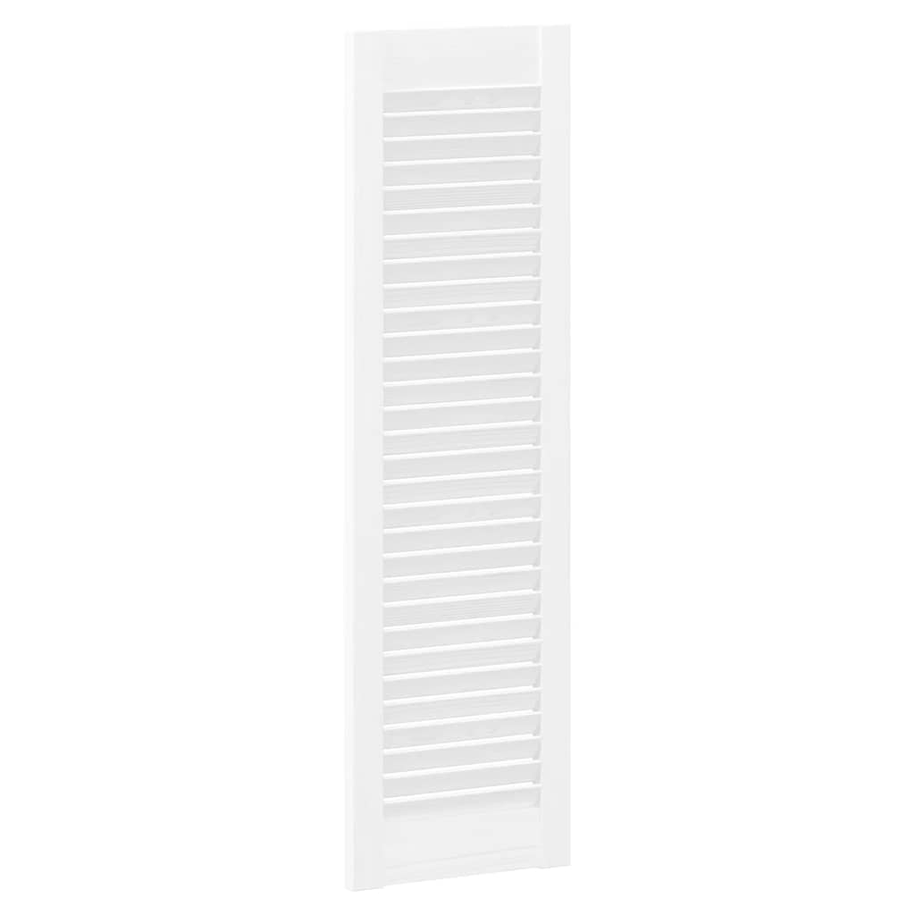 Vrata ormarića Louvred dizajn 2 kom bijela 99x29,5 cm