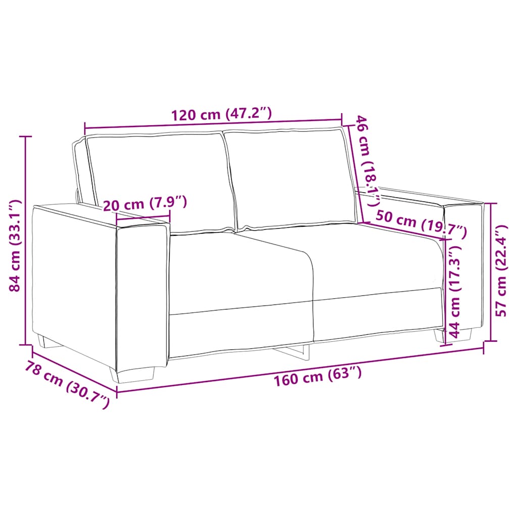 3-dijelni set sofa s jastucima, smeđi baršun