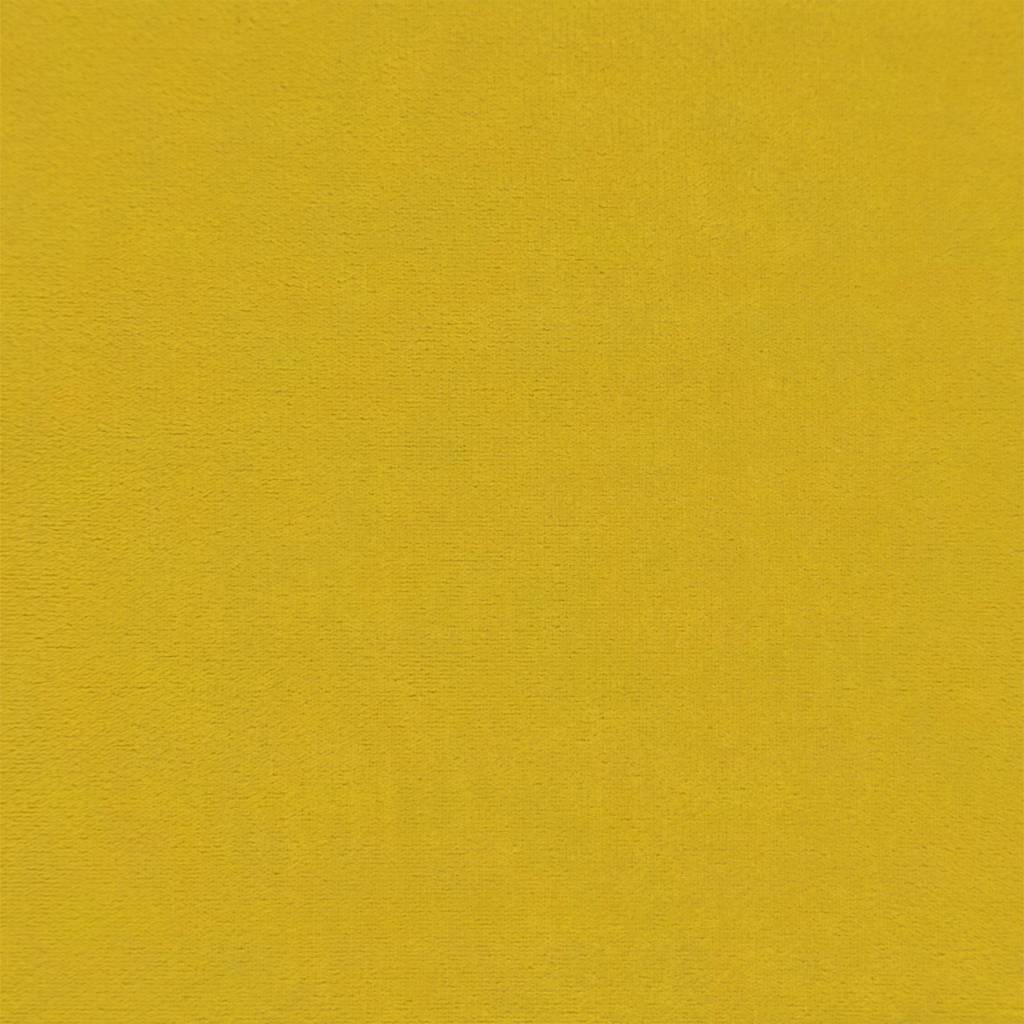 Dvosjed Kauč Žuti 160x78x84 cm Baršun