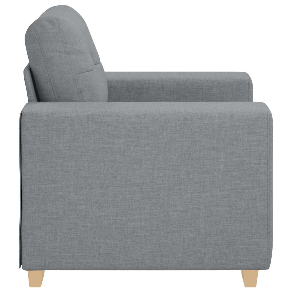 Sofa fotelja svijetlosiva 100x78x80 cm tkanina