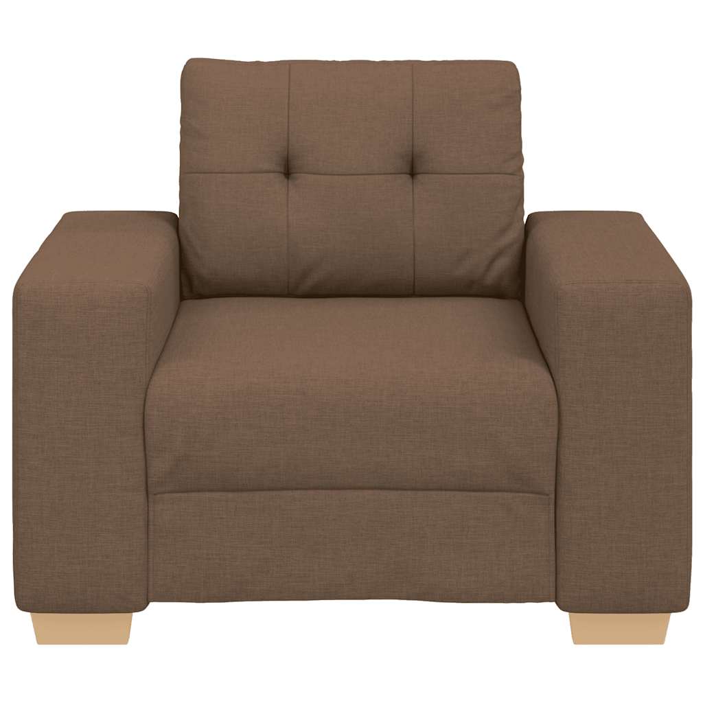 Sofa fotelja smeđa 100x78x80 cm tkanina