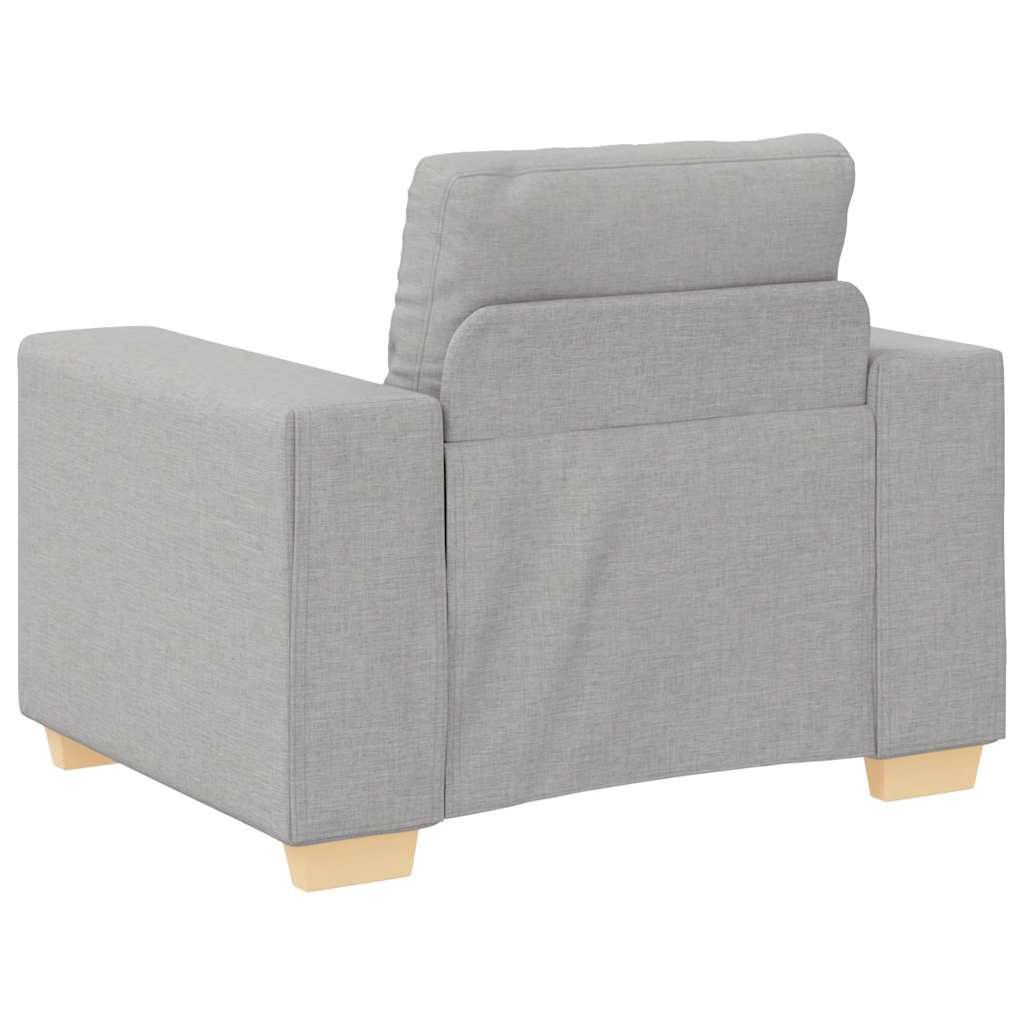 Sofa fotelja siva 100x78x80 cm tkanina