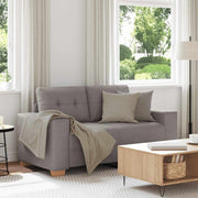 Dvosjed, sofa, taupe, 160x77x82 cm, tkanina