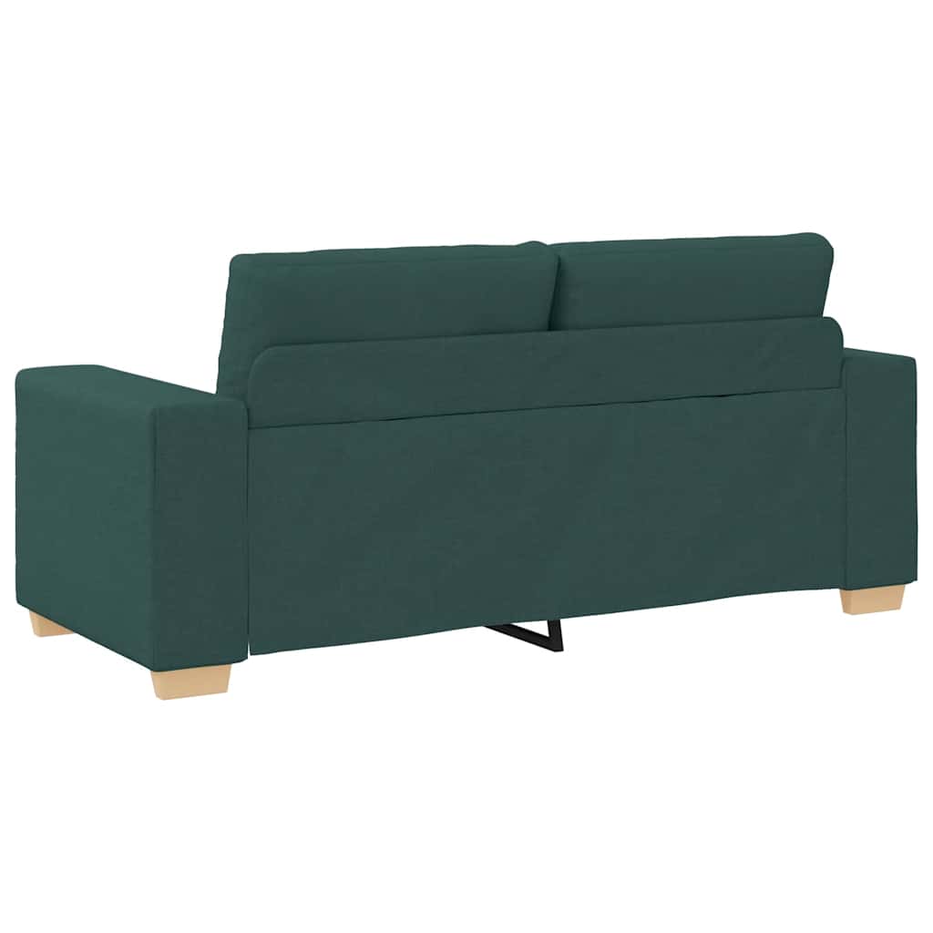 Dvosjed tamnozelene boje 180x77x82 cm tkanina