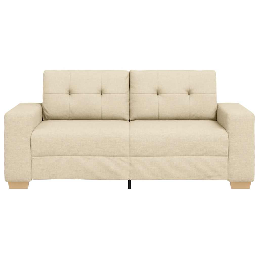 Dvosjed krem boje 180x77x82 cm, tkanina