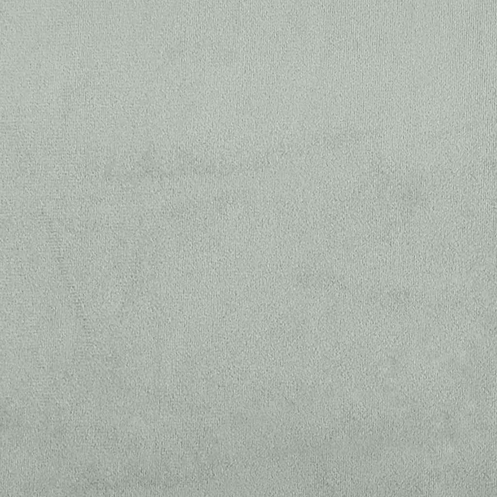 Dvosjed svijetlosivi 180x77x82 cm baršun
