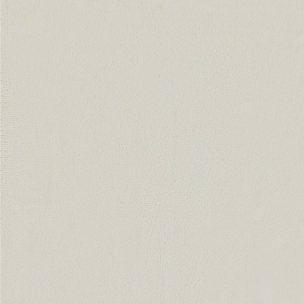 Dvosjed krem boje baršuna 180x77x82 cm
