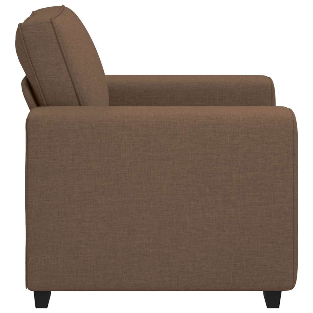 Sofa fotelja smeđa 100x77x82 cm tkanina