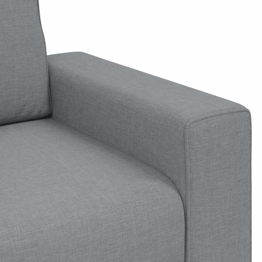 Dvosjed Sofa Svijetlo siva 180x77x82 cm Tkanina