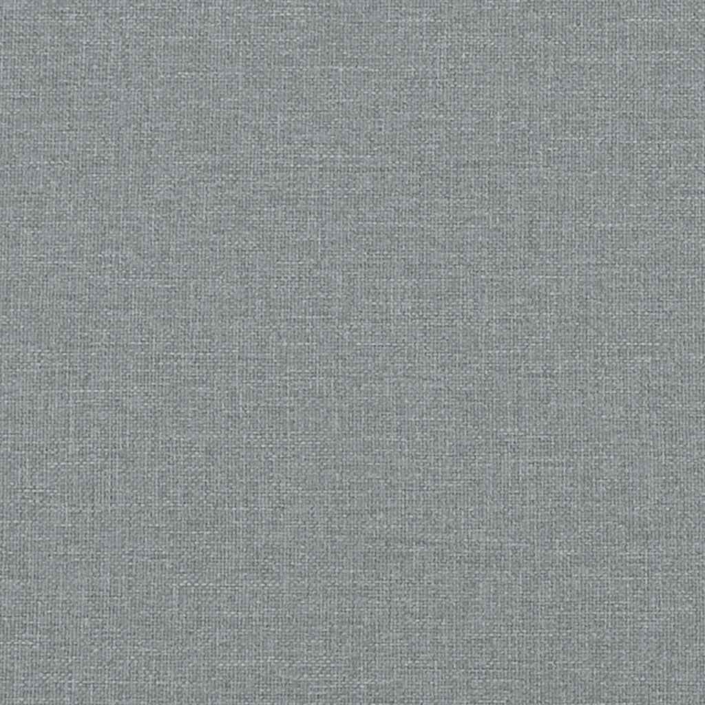 Trosjed Sofa Svijetlo siva 220x77x82 cm Tkanina