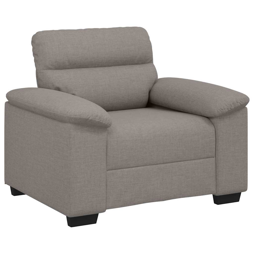 Sofa fotelja taupe 100x81x84 cm tkanina