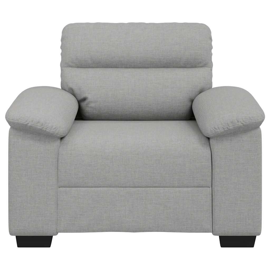 Sofa fotelja siva 100x81x84 cm tkanina