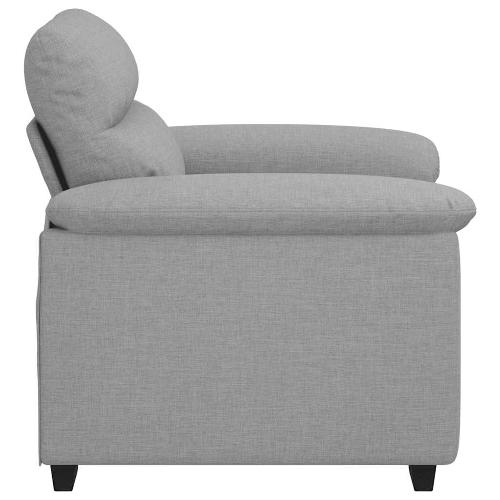 Sofa fotelja siva 100x81x84 cm tkanina