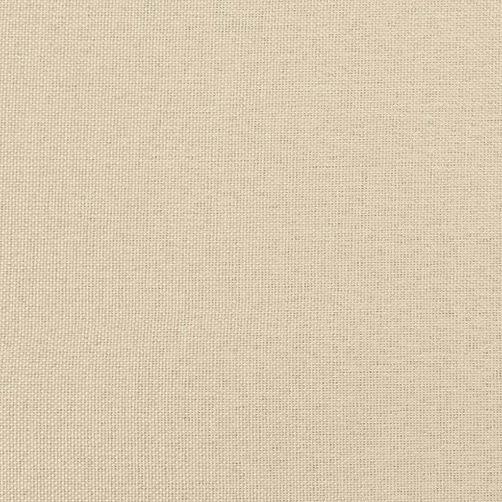 Dvosjed Kauč Krem 180x81x84 cm Tkanina