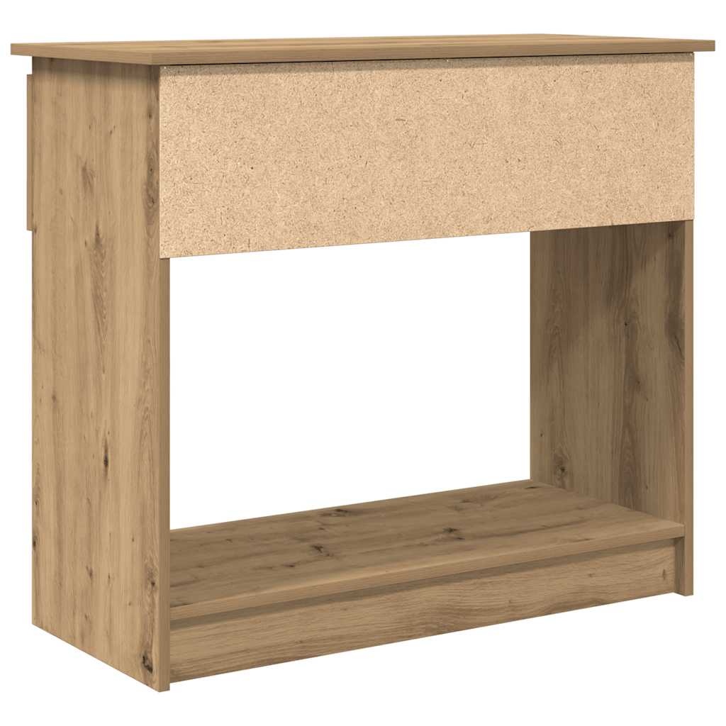 Konzolni stol s ladicama Artisan hrast 85,5x38,5x74,5 cm