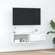 TV ormarić bijeli 100x31x25,5 cm izrađeno drvo