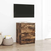 TV ormarić dimljeni hrast 40x35x54 cm inženjerski drvo