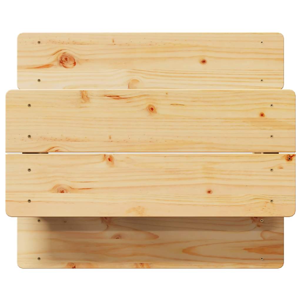 Dječji stol s klupama IRUN 90x79,5x50 cm Masivno drvo