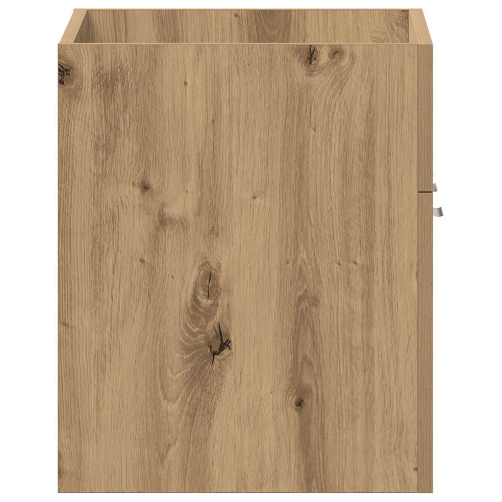 Ormarić za umivaonik u kupaonici Artisan hrast 60x38,5x46 cm Konstruirano drvo